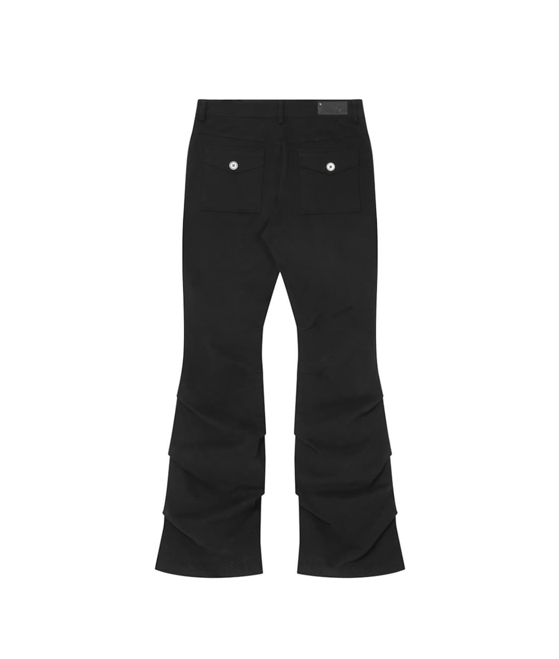 미세키 서울 Shirring bootscut pants BLACK 1 상품이미지2