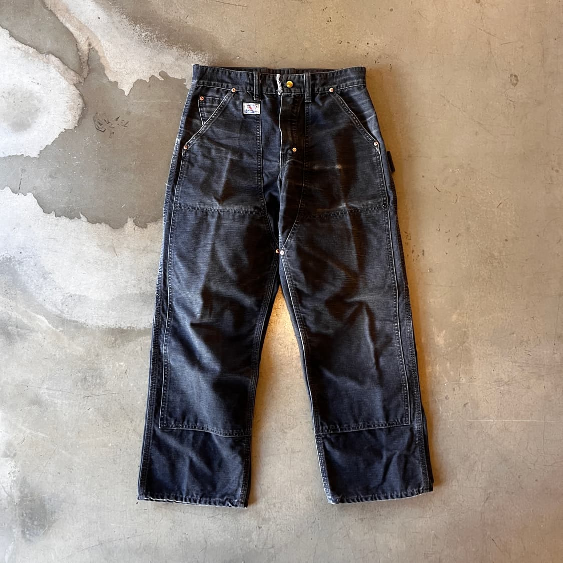 리얼맥코이 더블니 팬츠 상품이미지1