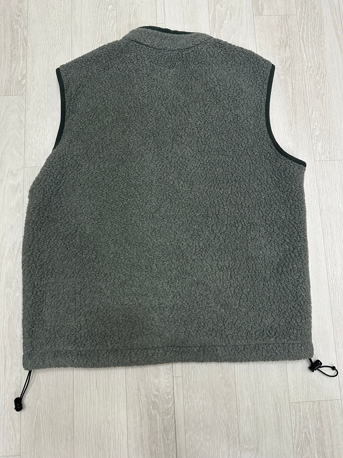 카키스 플리스 베스트 그레이 s 상품이미지3