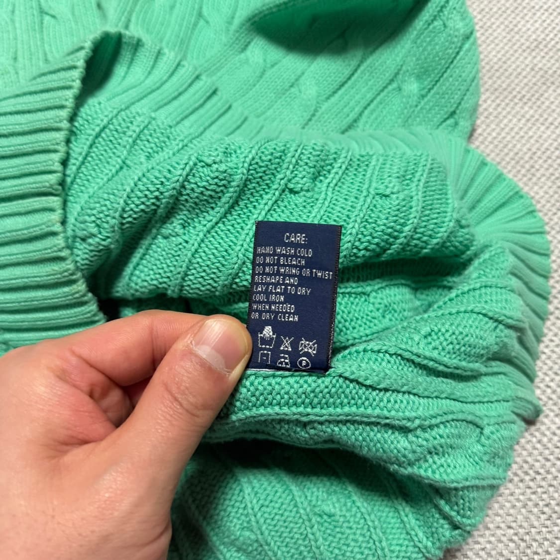 폴로 랄프로렌 케이블 니트 상품이미지3