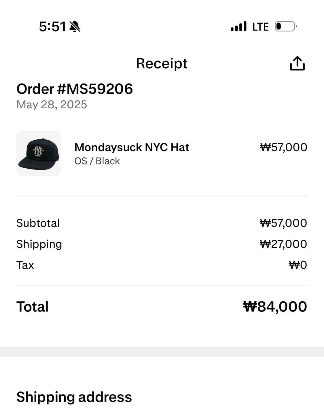 먼데이석 mondaysuck NY 볼캡 판매합니다. 상품이미지7