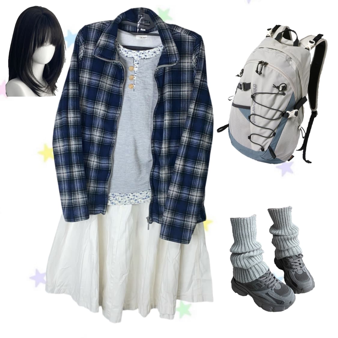 🍒키키의 도쿄소녀 블루 set🍒 상품이미지1