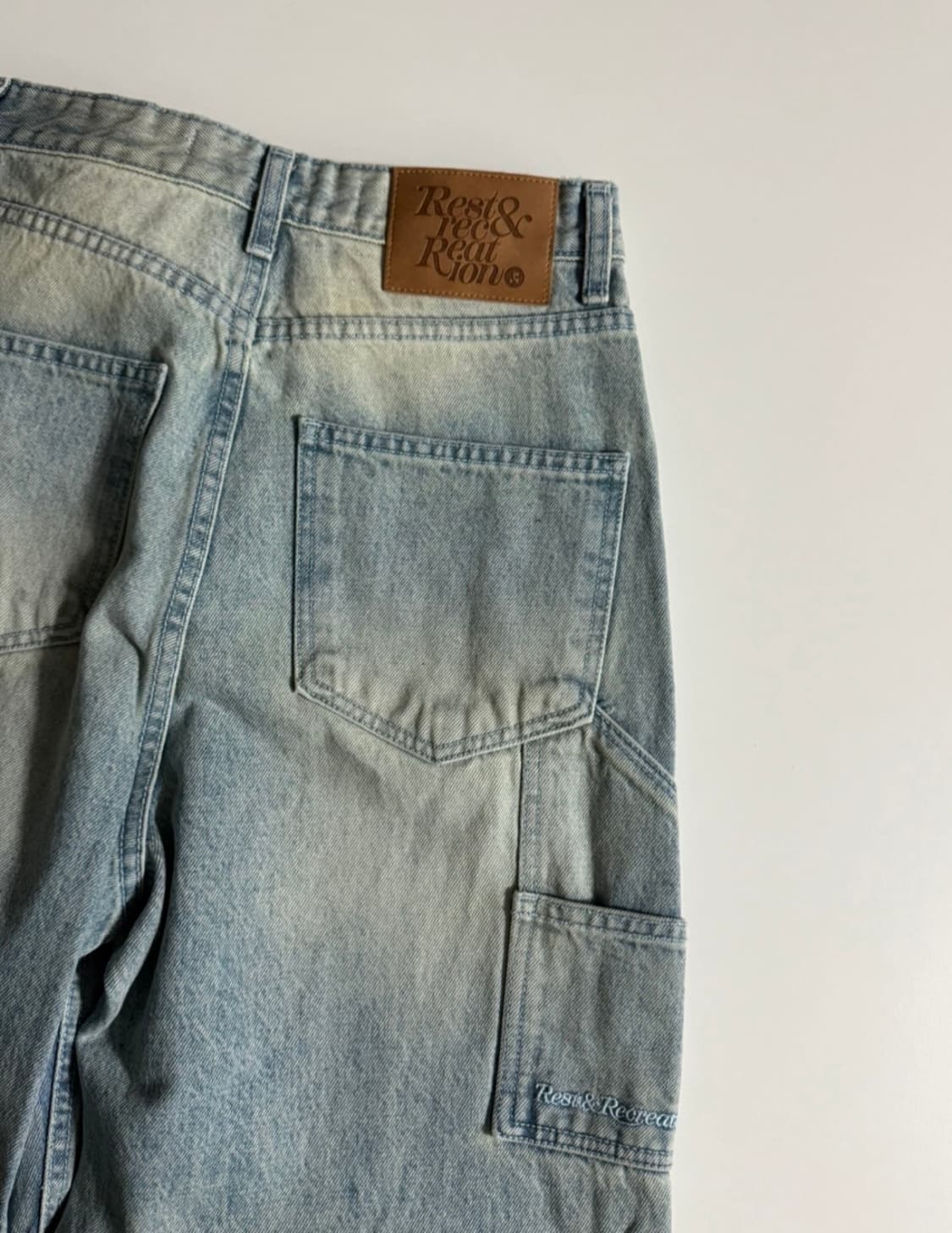 [새상품] 레스트앤레크레이션 오버핏 데님 S 상품이미지2