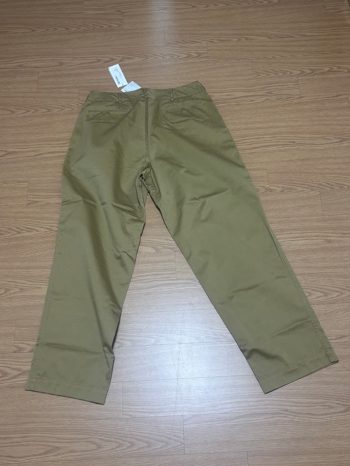 [새상품] 나나미카 와이드 치노 팬츠 34 탄 TAN   상품이미지6