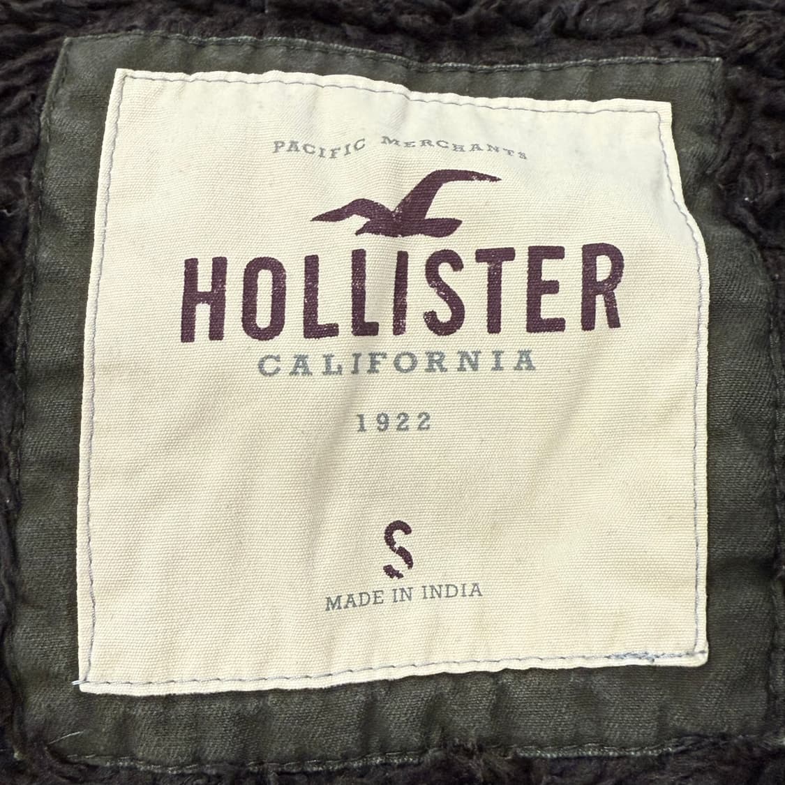 홀리스터 카키 울프 집업 자켓  상품이미지5