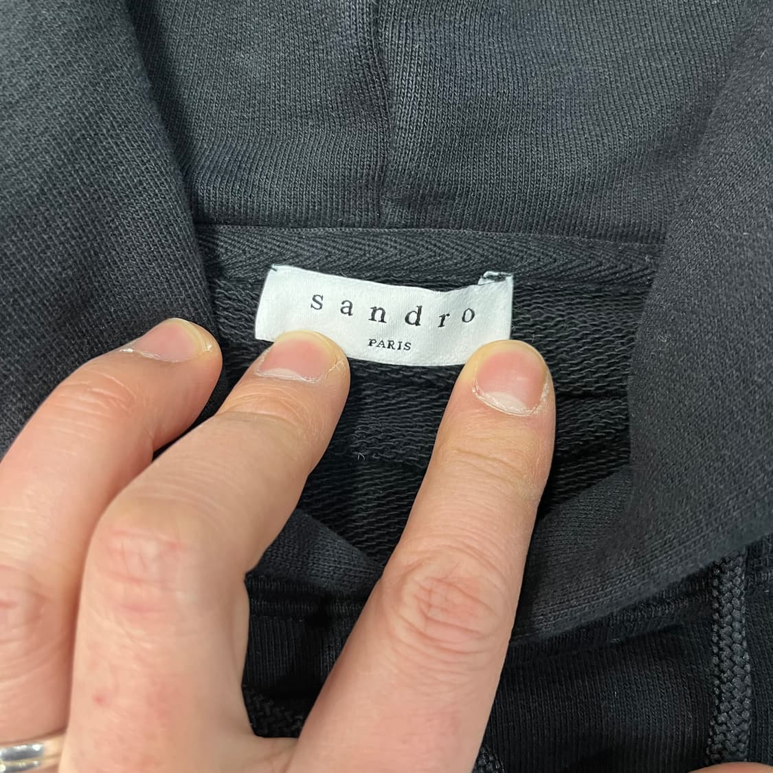 산드로 x 캐스퍼 후드 상품이미지4