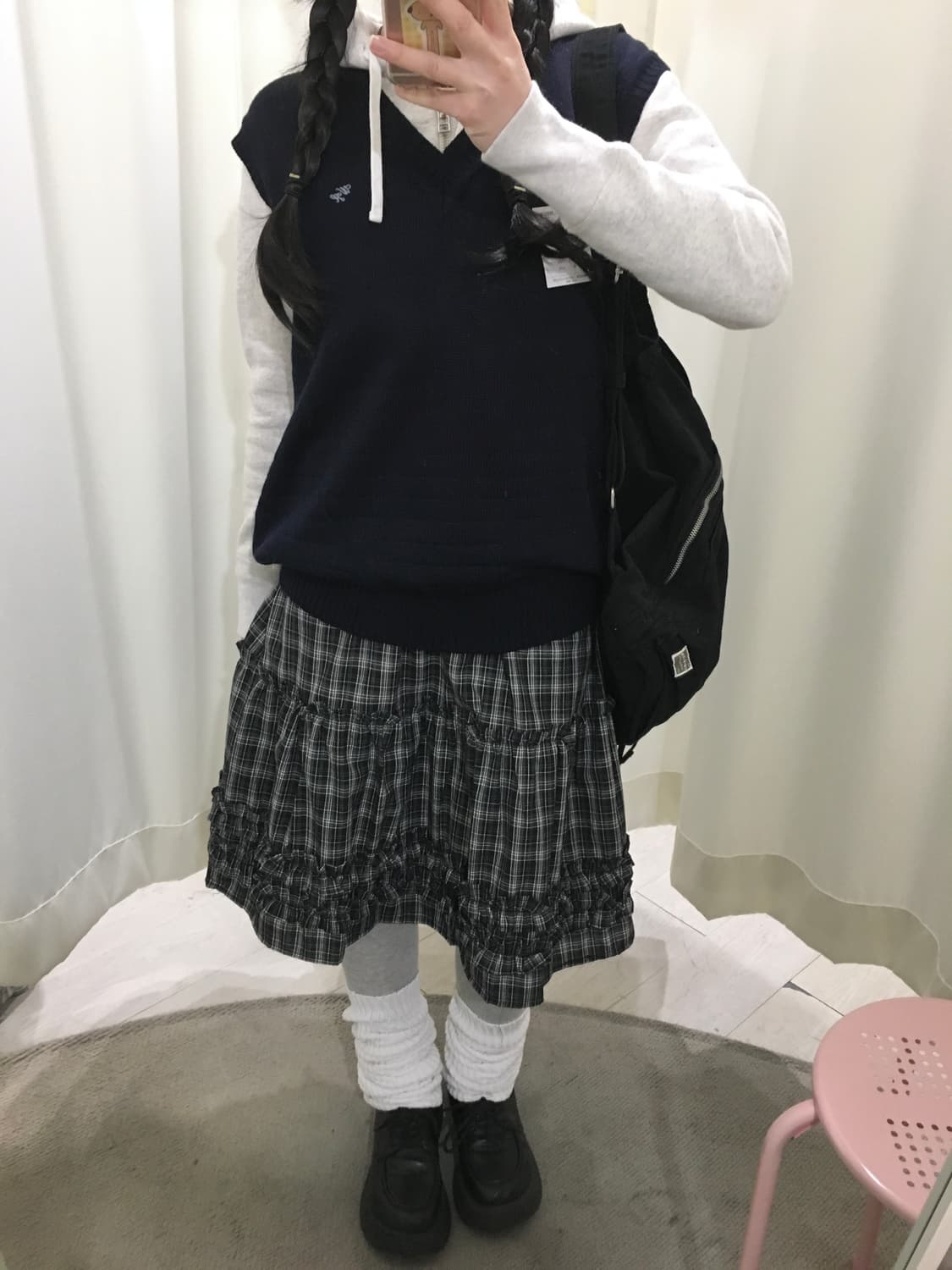 사와코 스쿨룩 3pcs 세트 상품이미지3