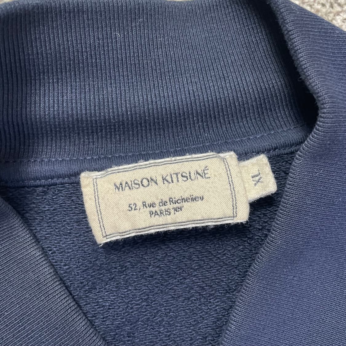 메종키츠네 트리컬러 봄버자켓 상품이미지3