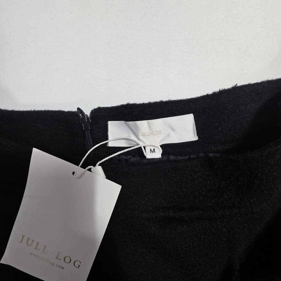 1092 JULL-LOG 울 핸드메이드 H라인 롱 스커트 (M) 상품이미지6