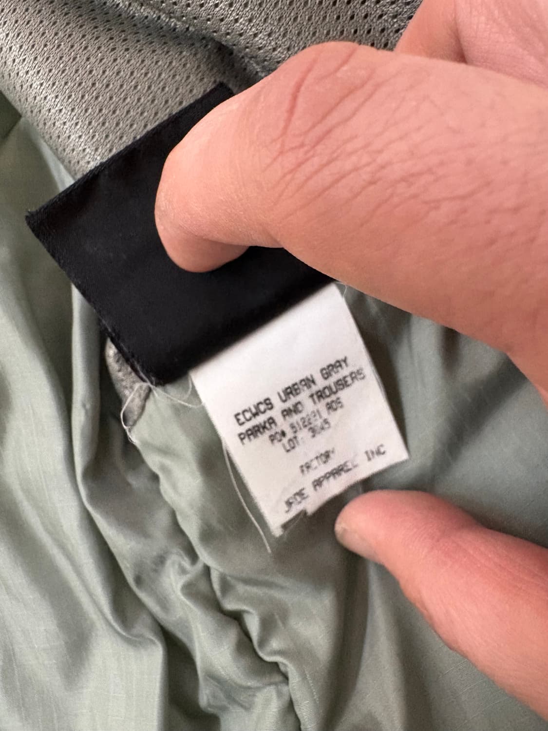 U.S Army Ecwcs Level 7 Prima-loft Parka. 상품이미지8