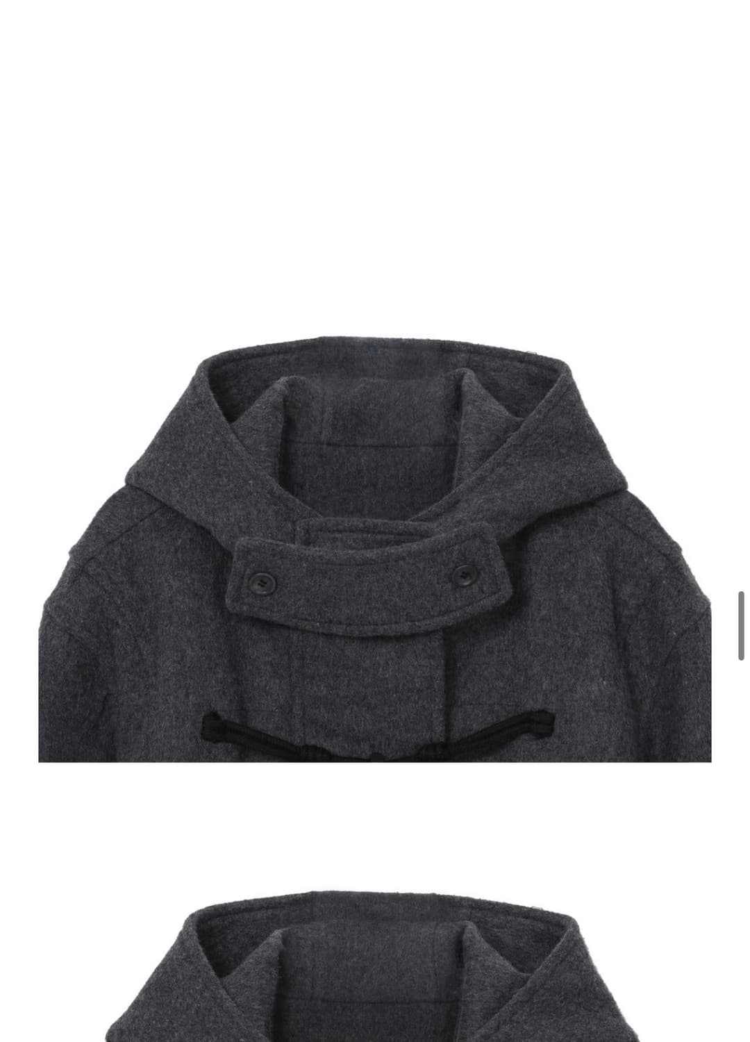 미세키서울 Duffle hoodie short coat /charcoal 상품이미지2
