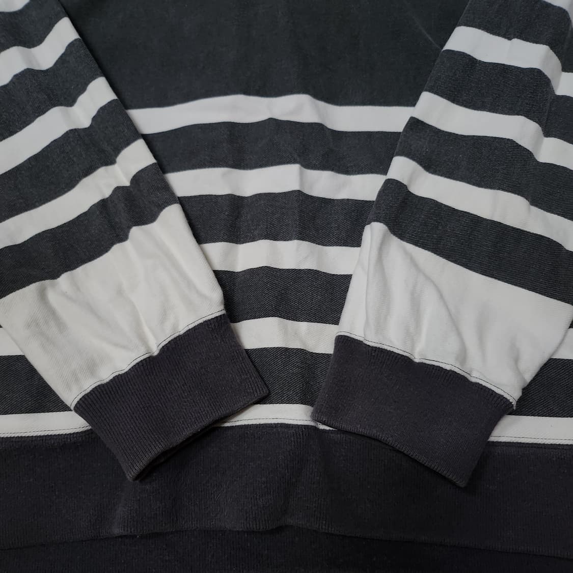 슈프림 스트라이프 하프 집업 풀오버 M 상품이미지3