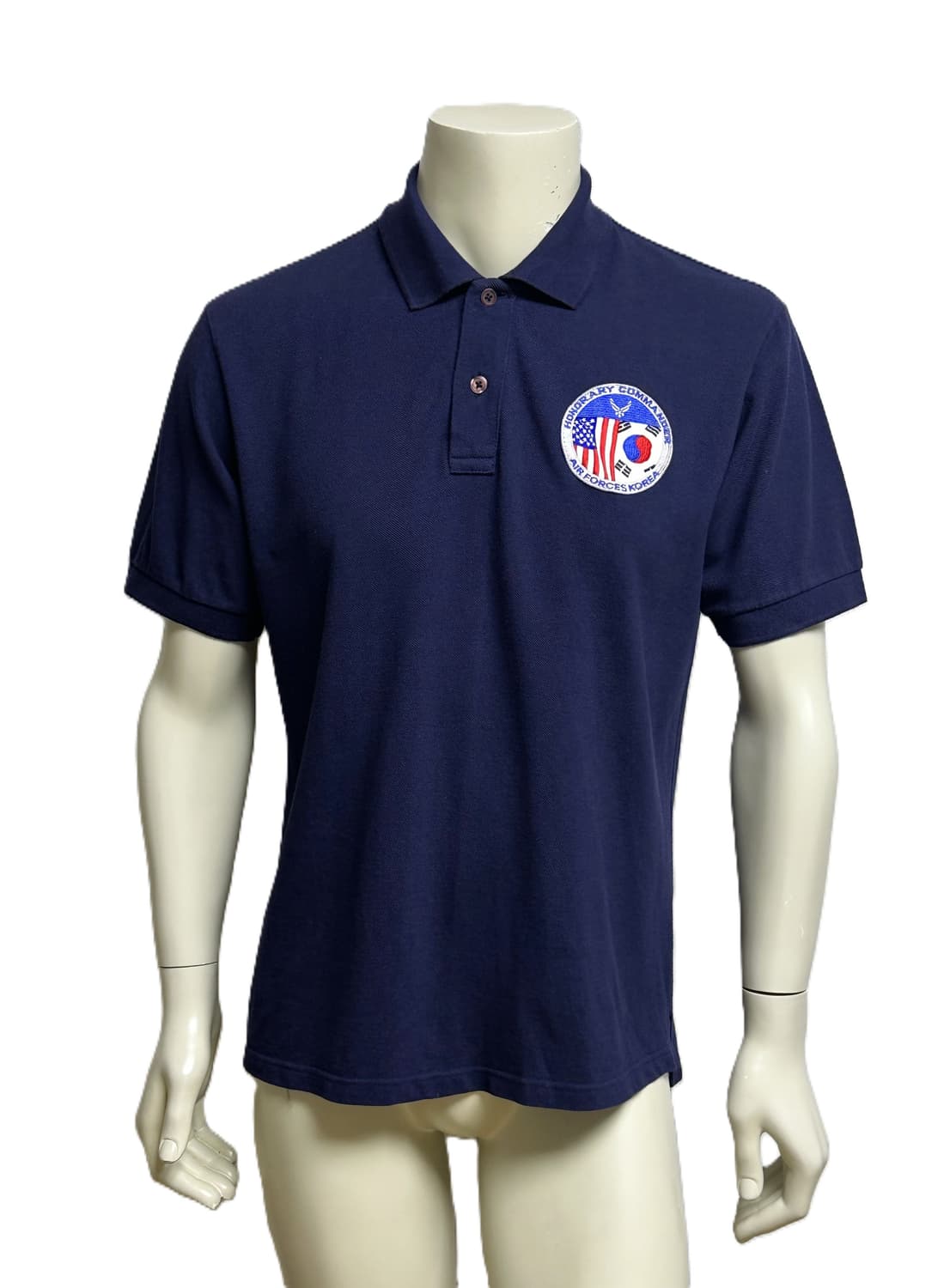 미공군 기념 반팔 카라티 티셔츠 (M) 상품이미지1