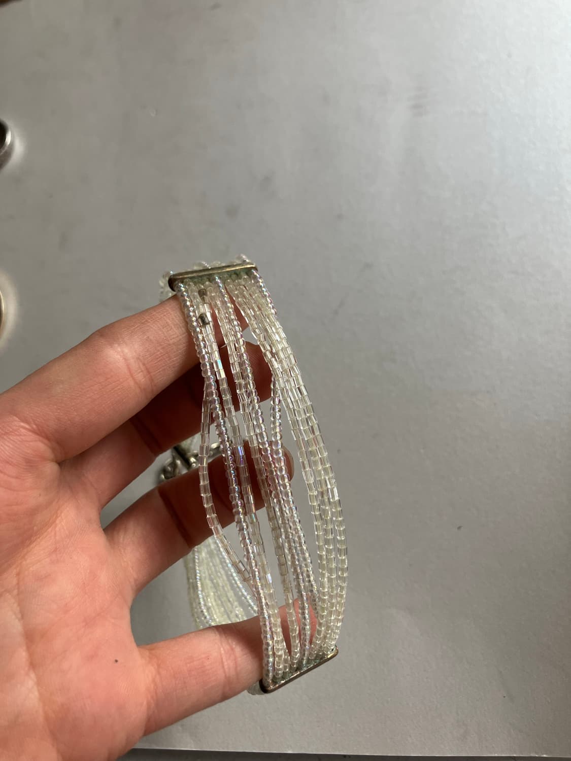 홀로그램 비즈 초커 상품이미지3