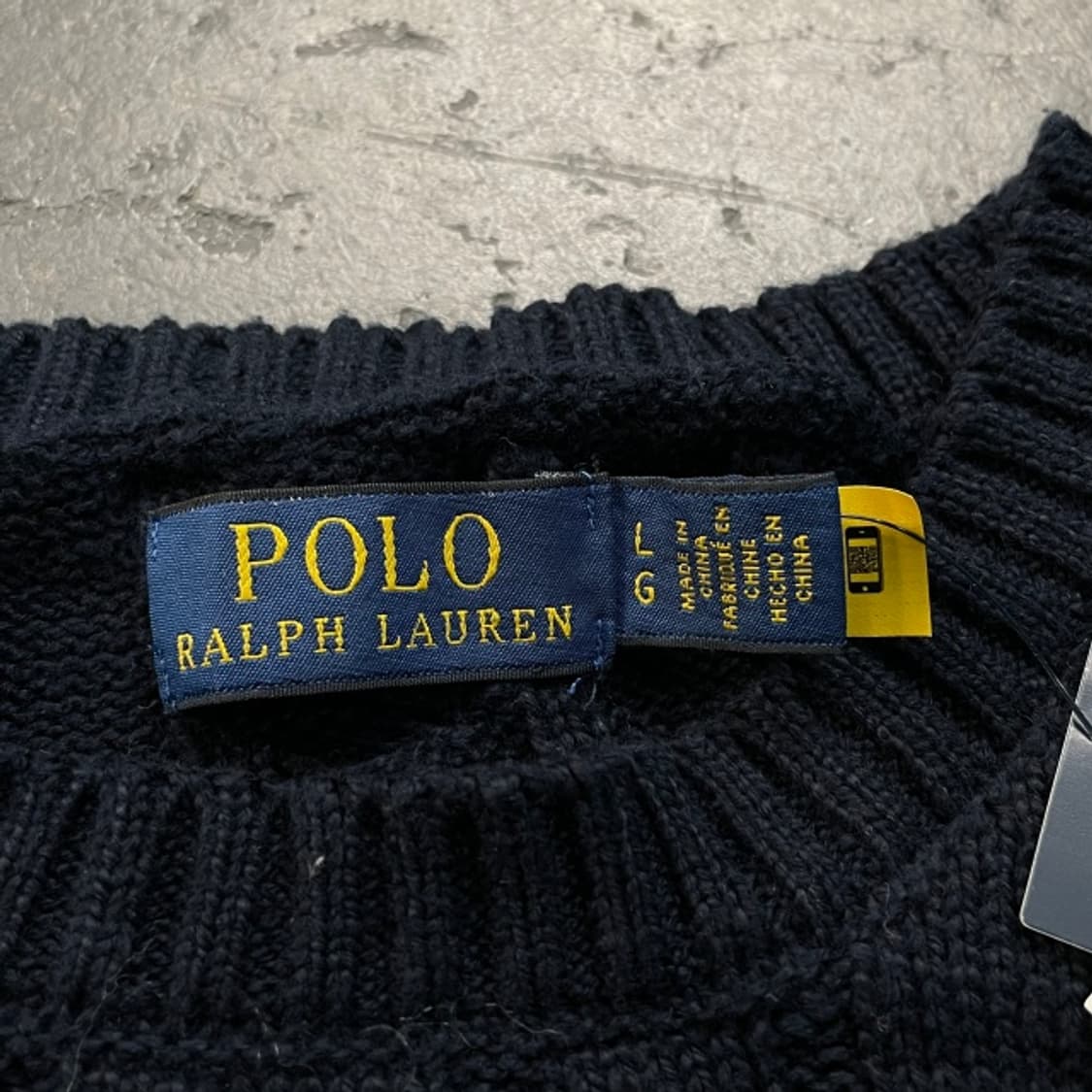 100 폴로 랄프로렌 꽈배기 니트 새상품 상품이미지4