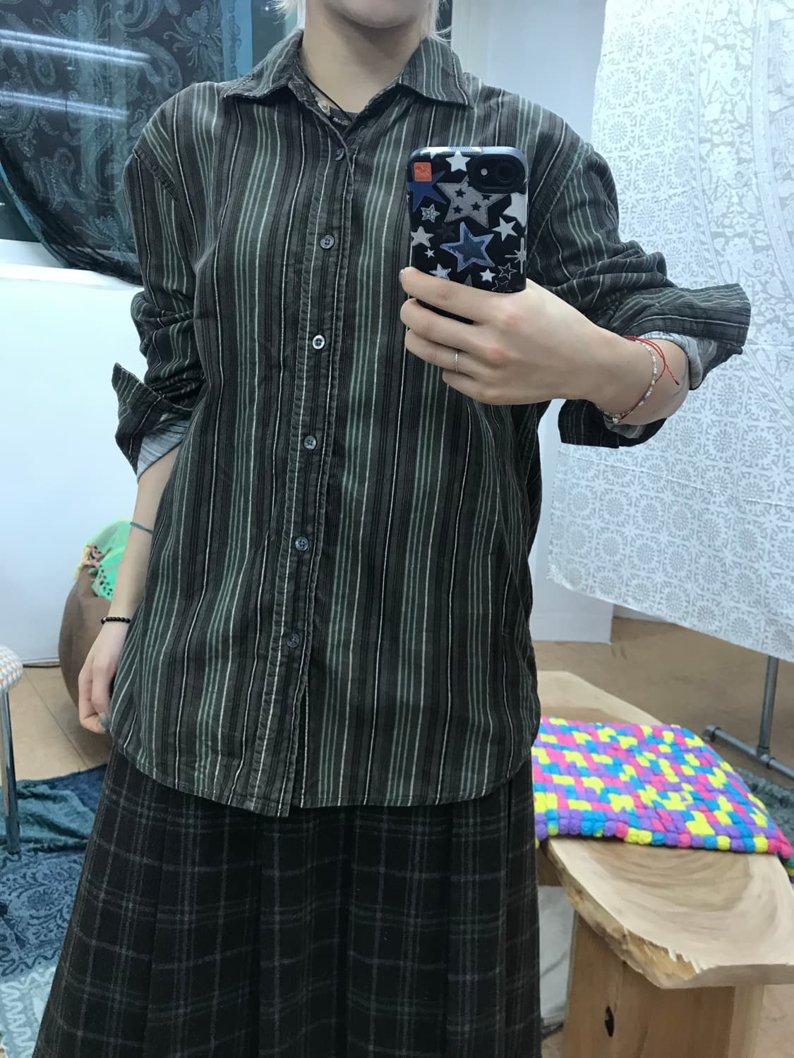 빈티지 골덴 코두로이 셔츠  상품이미지1