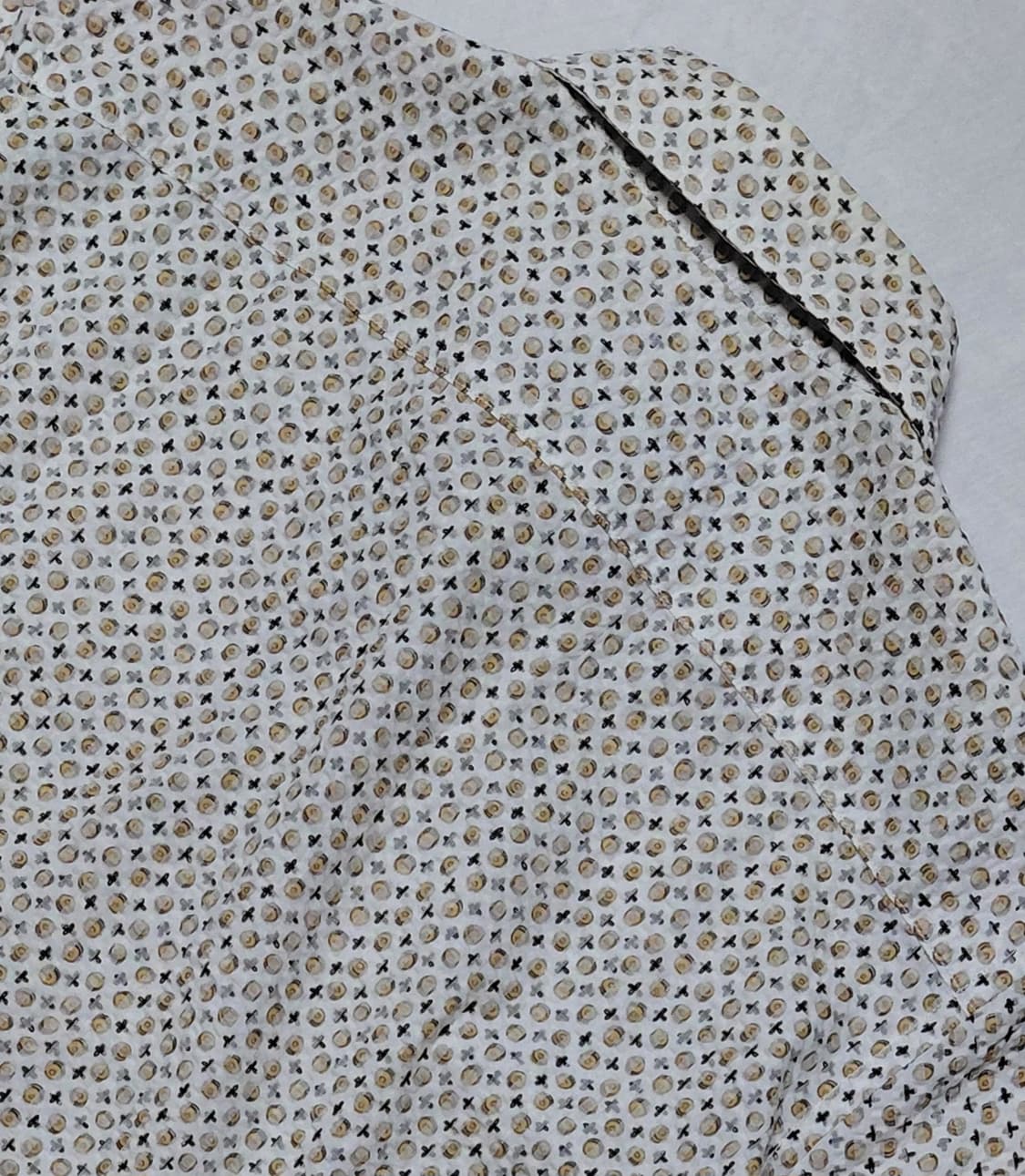 [M/95] 인터메조 x 이탈리아 TAIANA 원단 고급 패턴 셔츠 상품이미지8