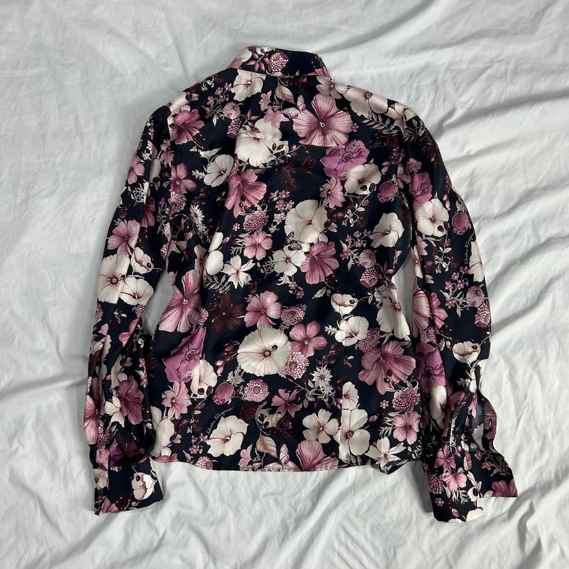 [Salvatore Ferragamo] 페라가모 오리엔탈 실크 블라우스 상품이미지2