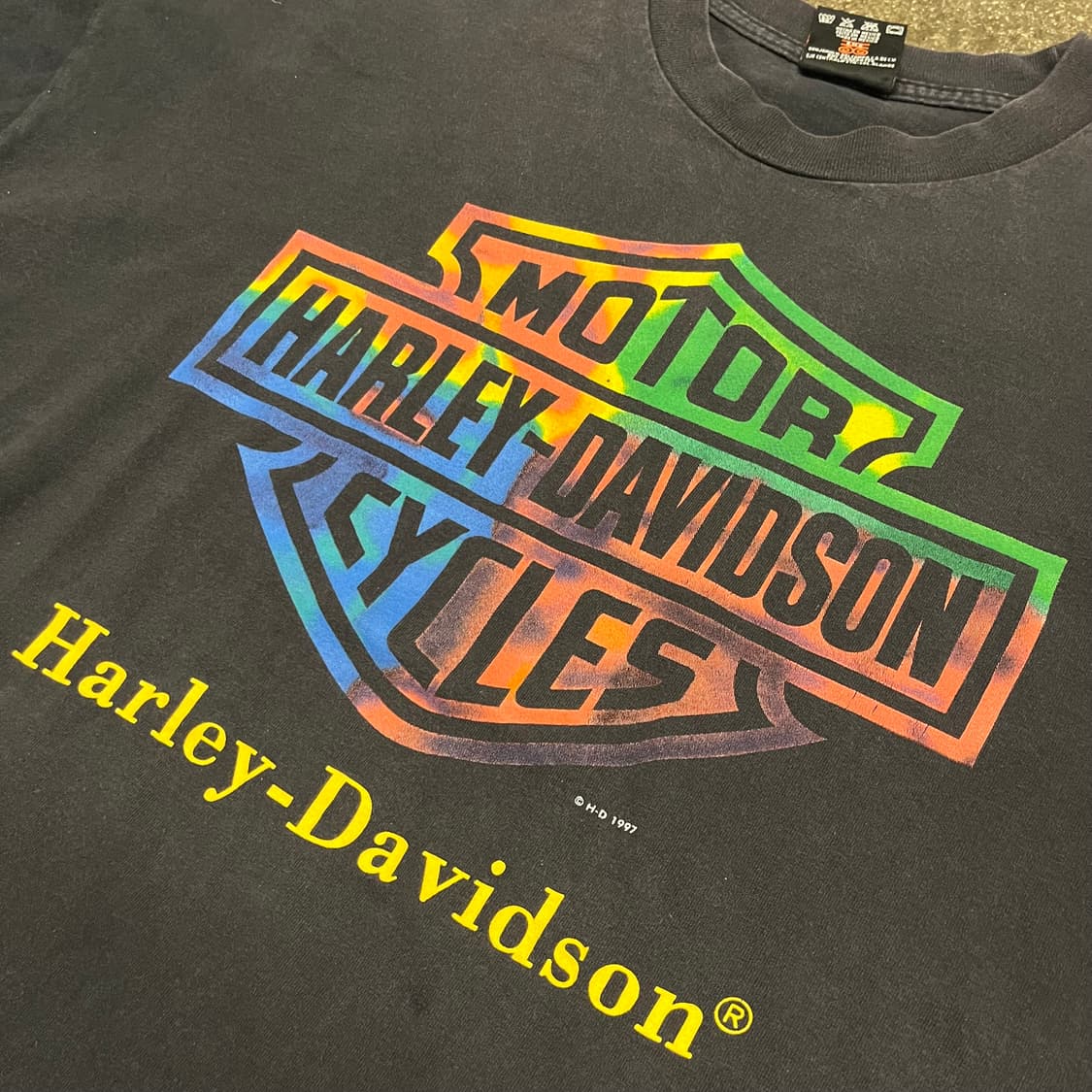 90s 할리데이비슨 바앤실드 티셔츠 (105) 상품이미지2
