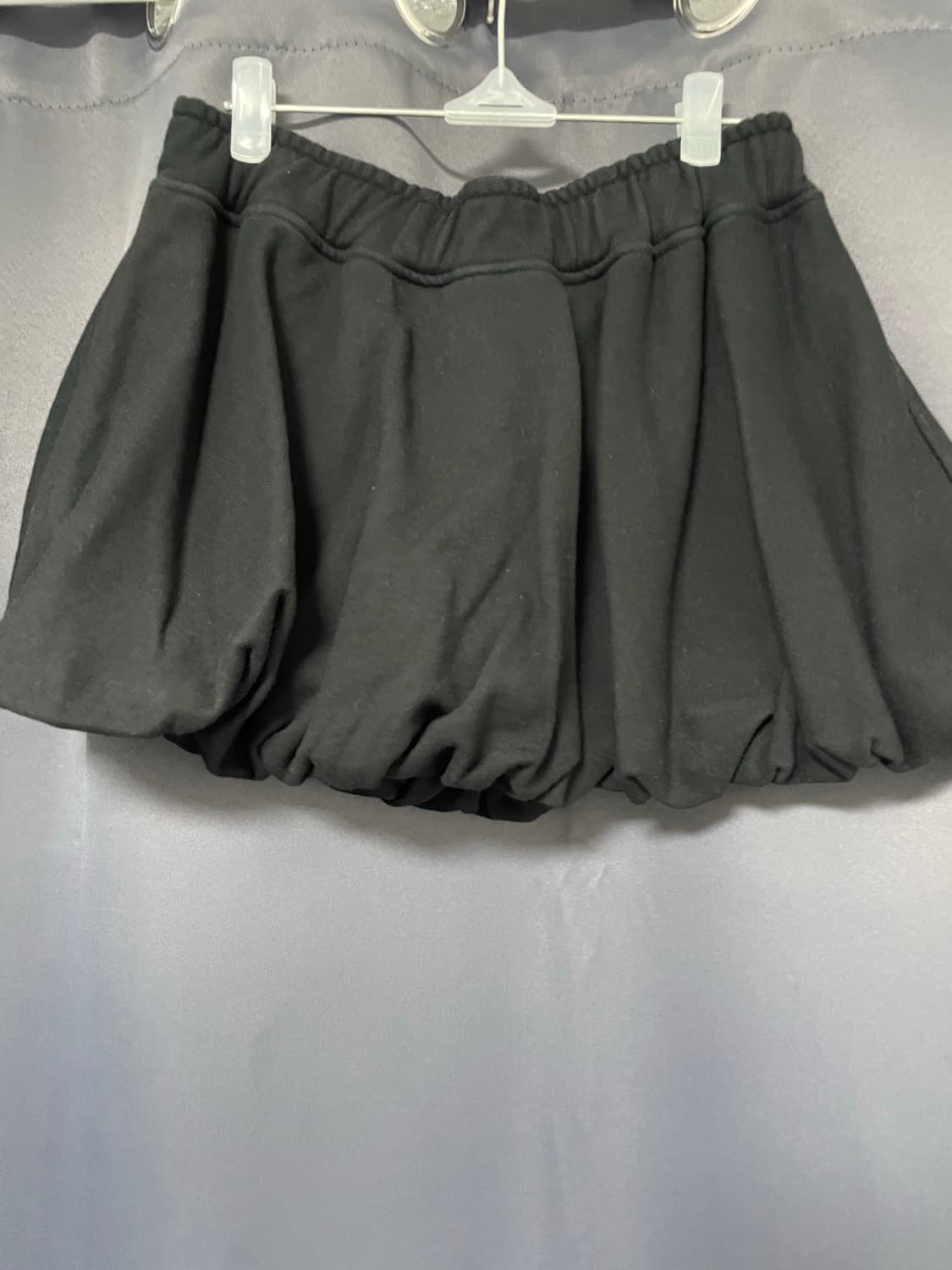 홀 페이퍼 스웻 벌룬 스커트 상품이미지4