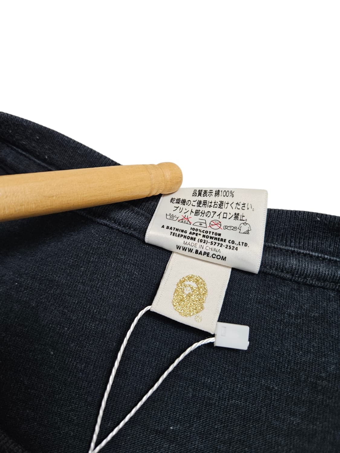 베이프 마일로 반팔티 블랙 상품이미지7