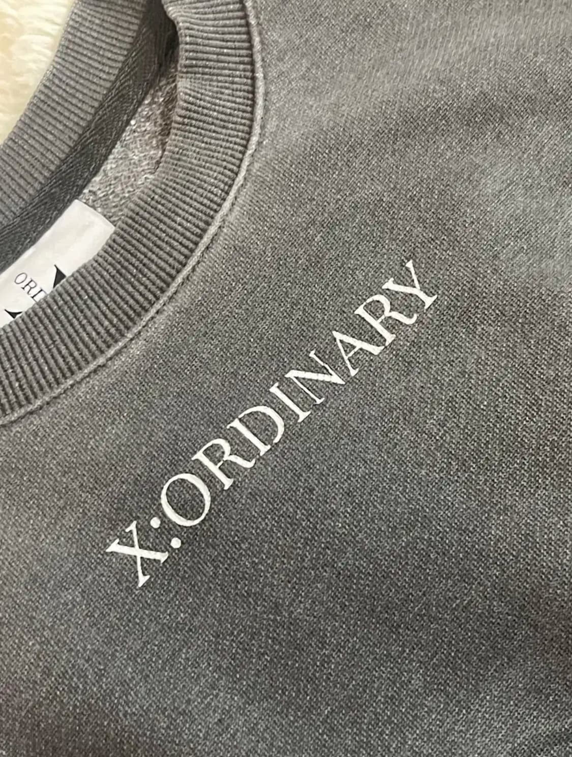 [52] 엑스오디너리 로즈 피그먼트 맨투맨 상품이미지7