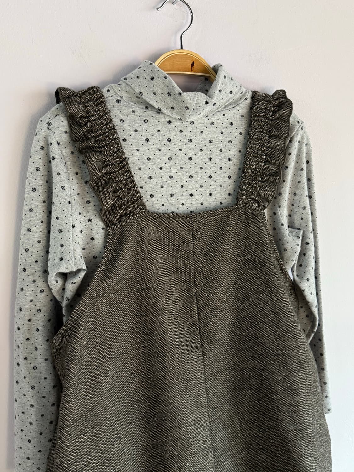 일본빈티지 귀여운 프릴 원피스 상품이미지7