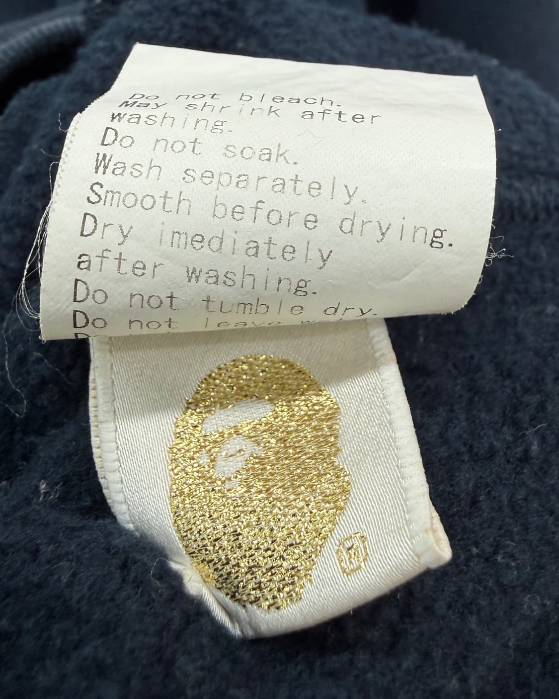 베이프 PIRATES 컬리지 로고 스웻 후디 상품이미지8