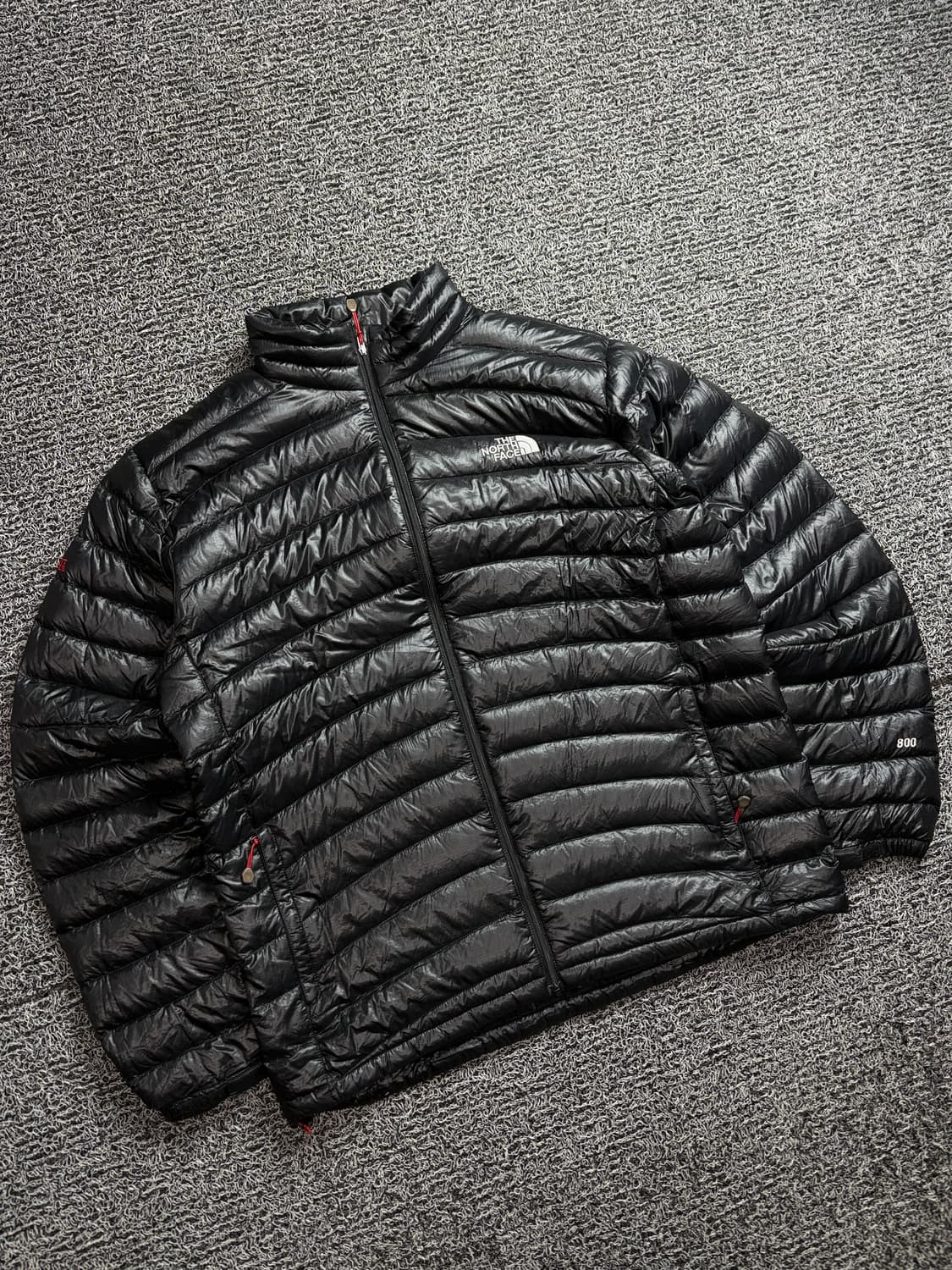 노스페이스 써밋시리즈 블랙 글로시 구스 다운 경량 패딩 2260 상품이미지1