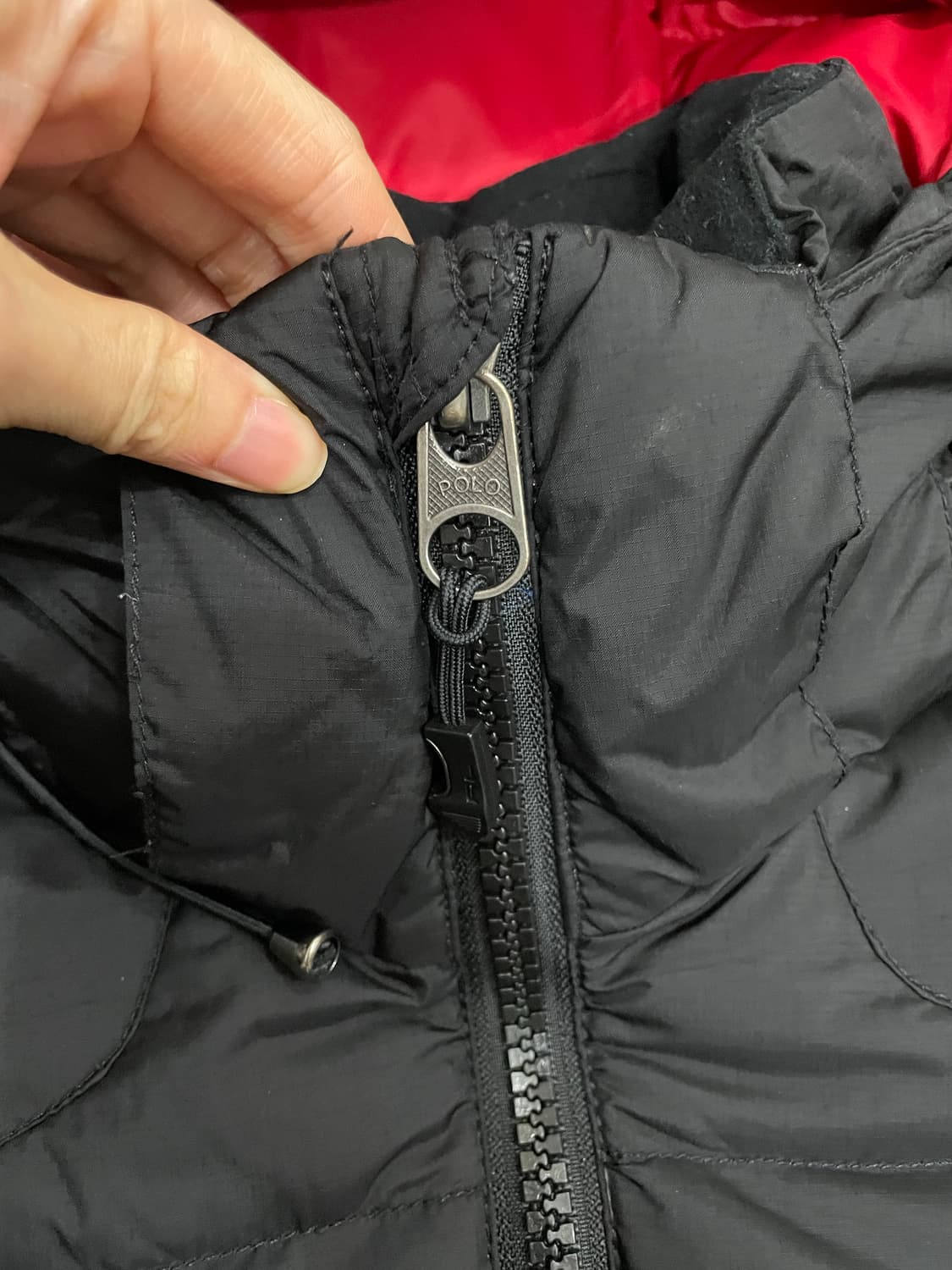 폴로 랄프로렌 빅포니 덕다운 푸퍼 패딩 자켓 블랙 상품이미지6