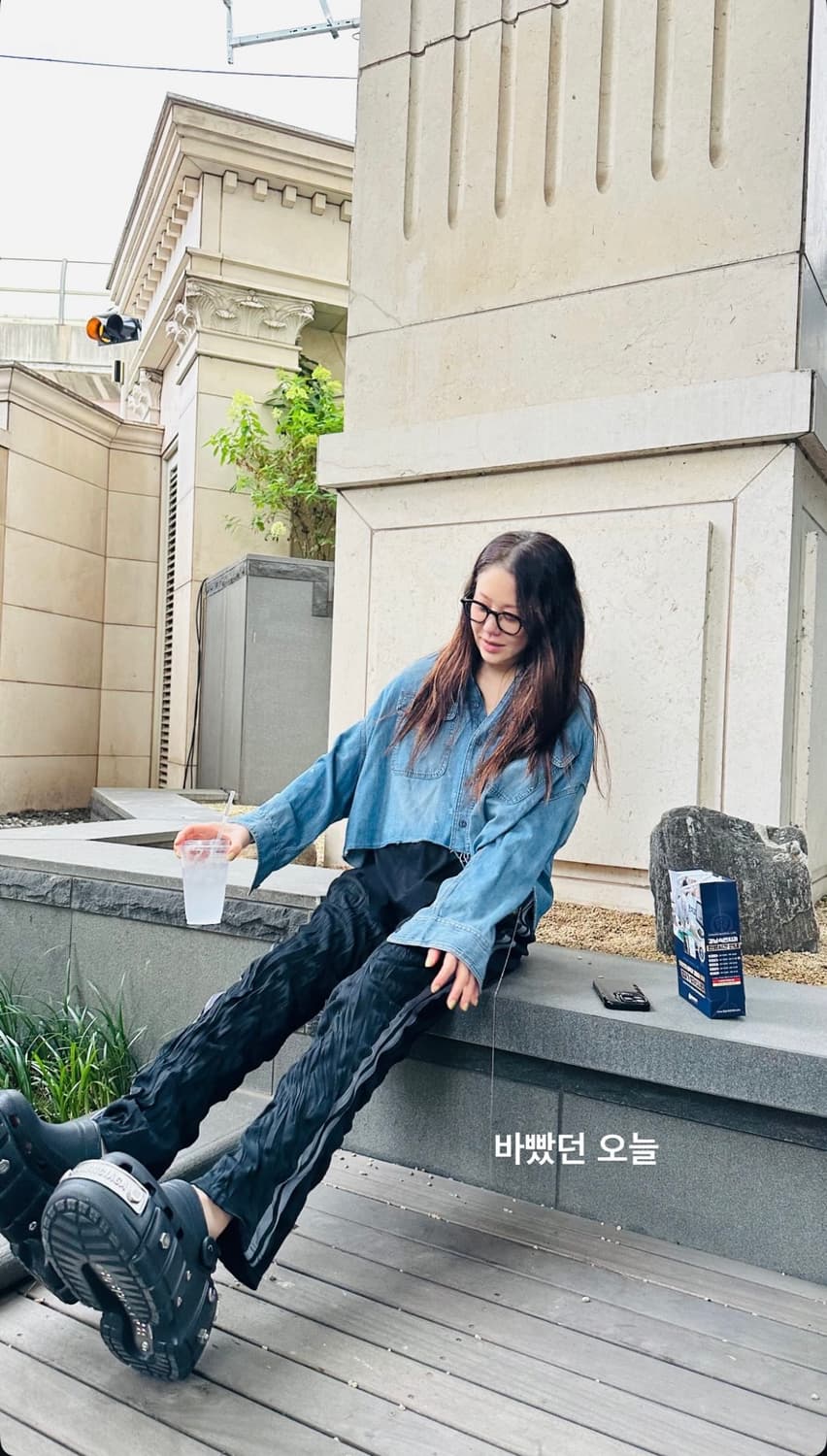 R13 빈티지 데님 크롭 셔츠  상품이미지2