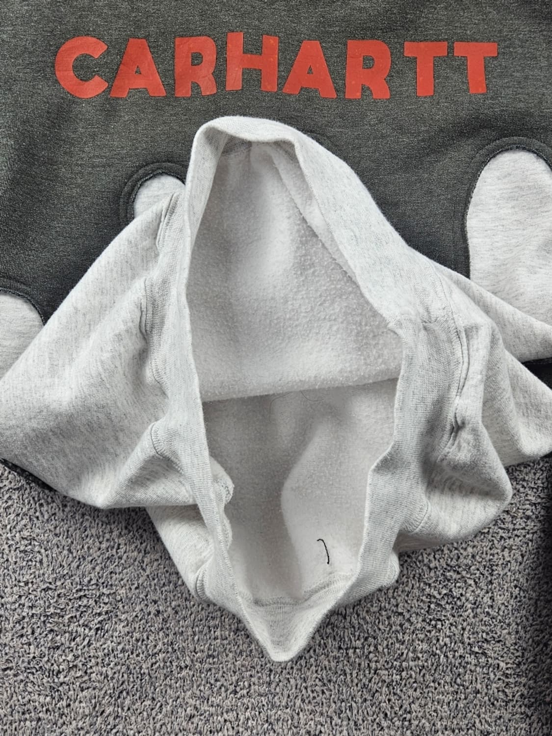 칼하트 아플리케 믹스 커스텀 스웻 후드 티셔츠 ( M ) / 9358 상품이미지9