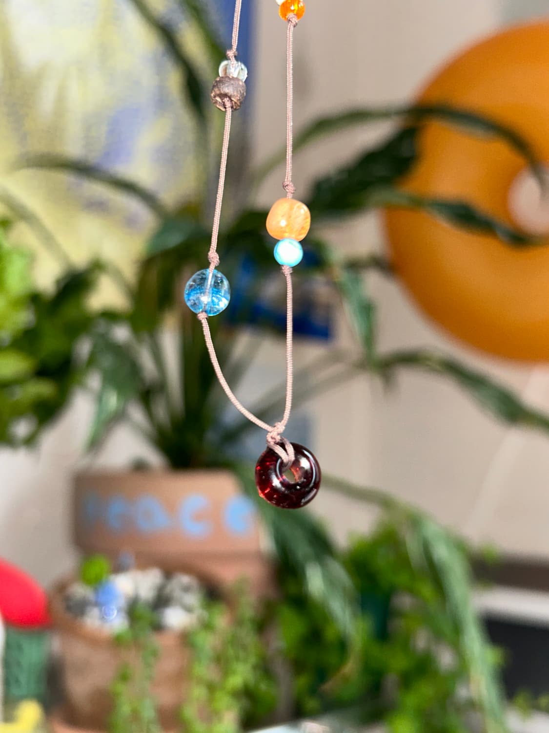Chestnut Donut Necklace 상품이미지3