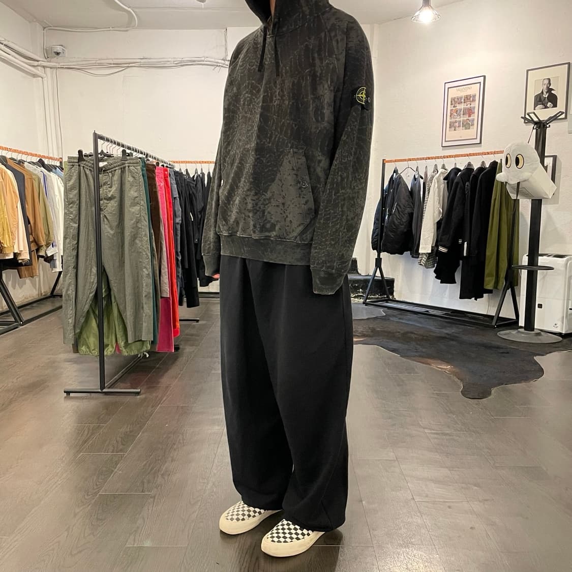 슈프림 x 스톤아일랜드 후드티셔츠 상품이미지5