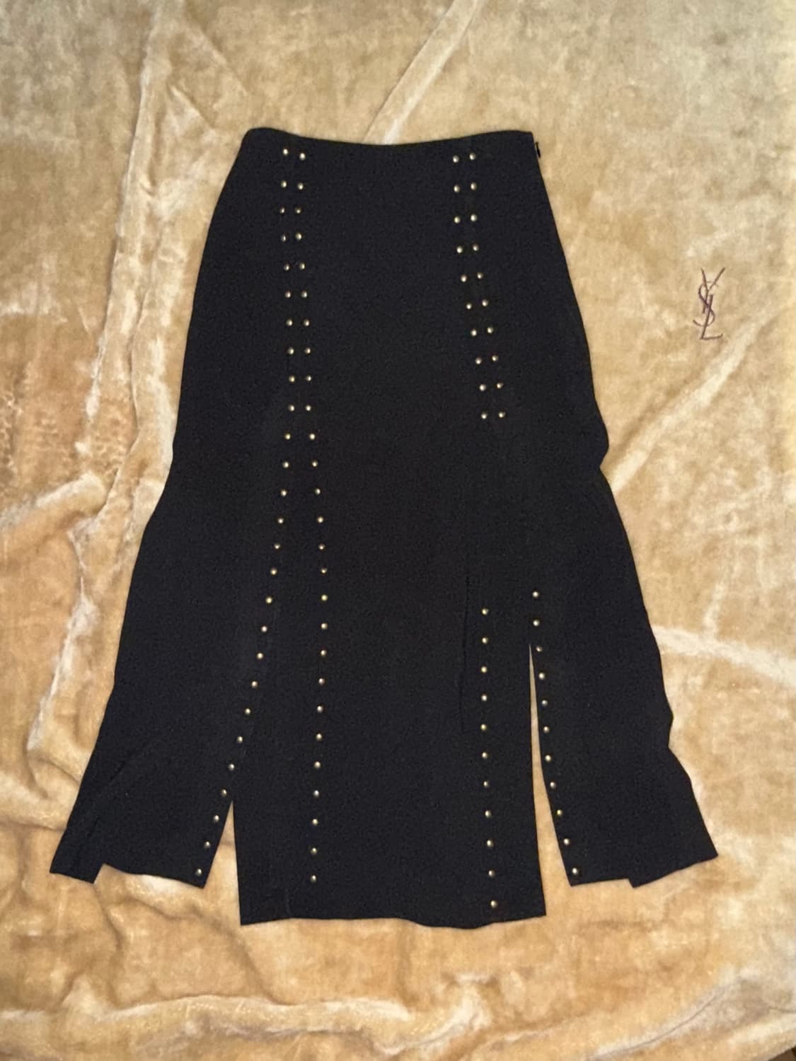 Maje 블랙 롱치마 S 상품이미지3