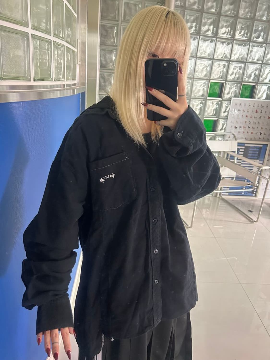 WIDE SHIRT W/H 7컷 와이드 후드티 상품이미지1