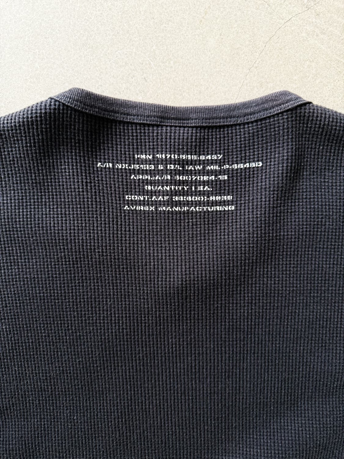 Avirex U.S Air Force Thermal Tee 상품이미지6