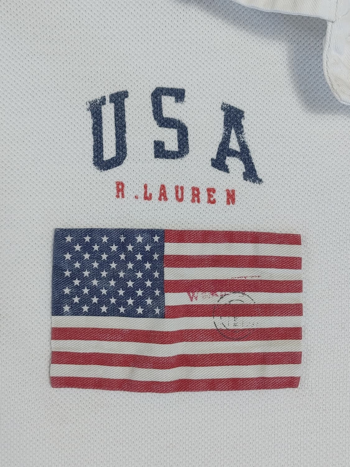 POLO RALPHLAUREN 폴로 랄프로렌 빅포니자수 반팔PK(흰곤) 상품이미지4