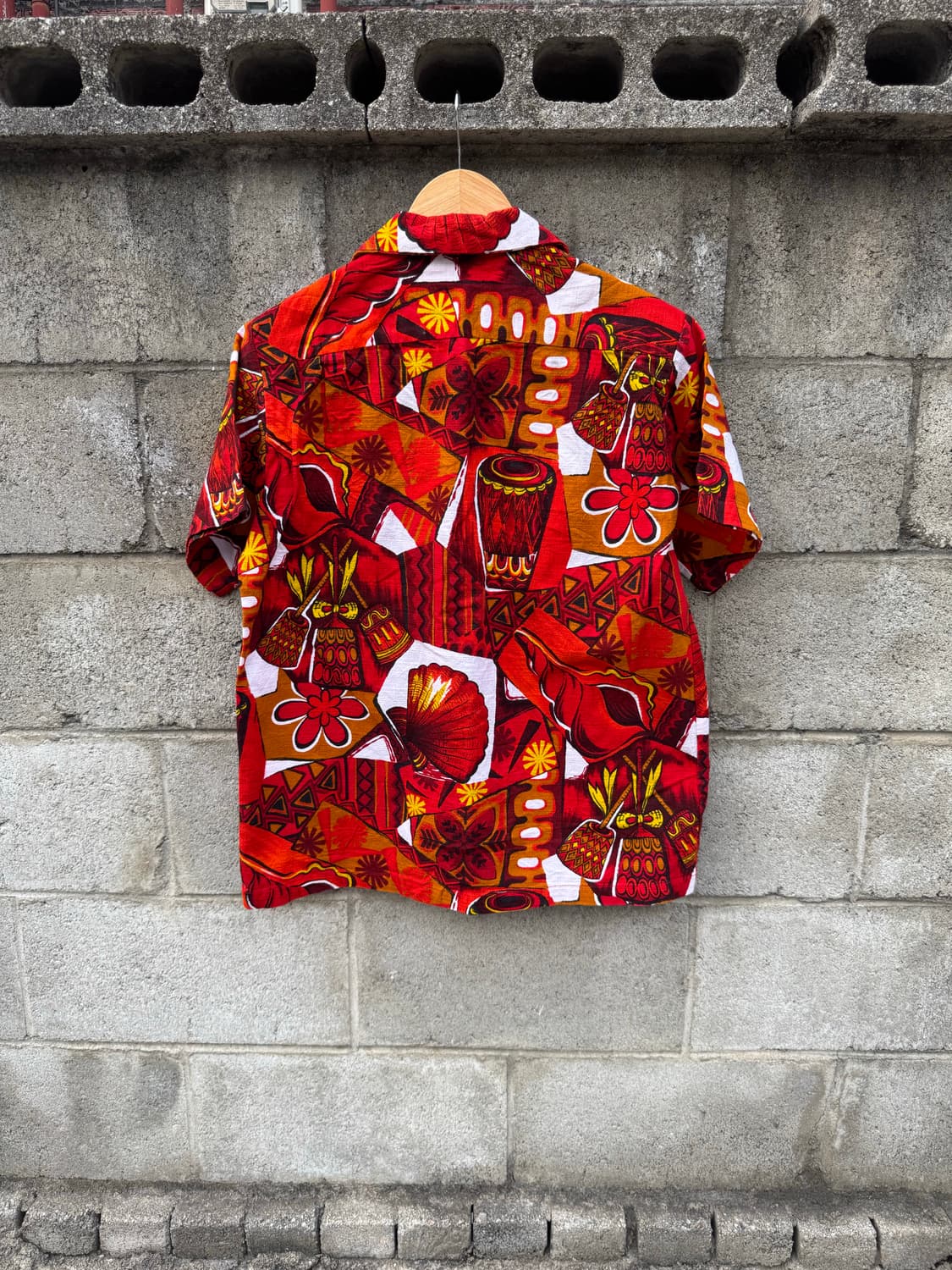 60~70s 빈티지 마원단 하와이안 셔츠 made in hawaii 상품이미지2