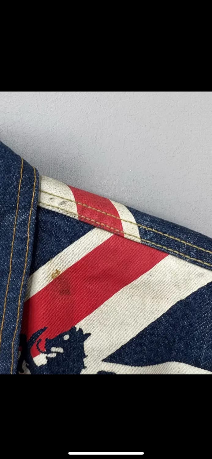 에스크 패치워크 디테일 y2k데님자켓 H1301 상품이미지5