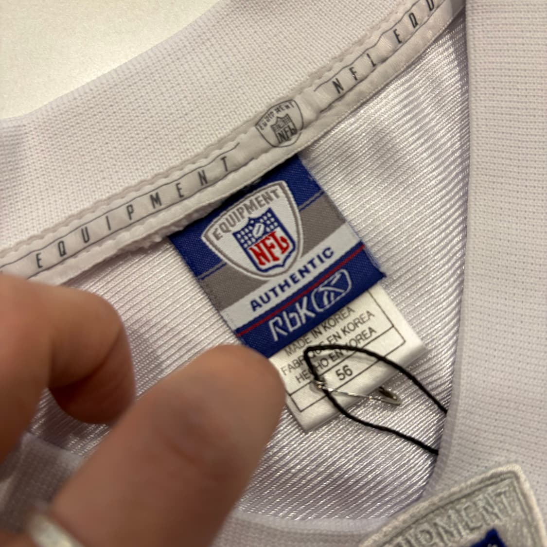 [56] 00s 리복 NFL 뉴욕 제츠 4번 져지 반팔 C440 상품이미지5