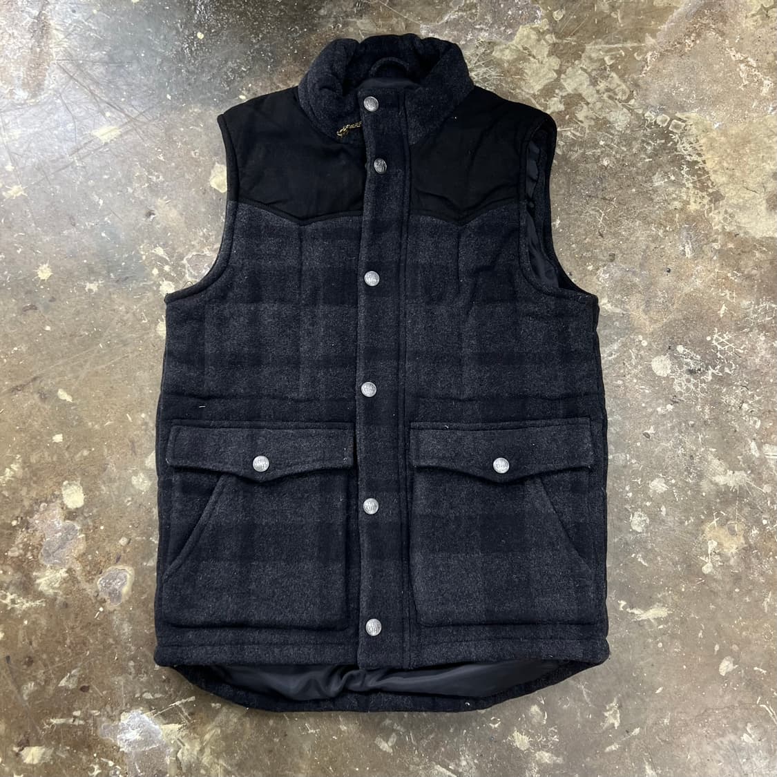 S) 리바이스 체크 패딩 조끼 베스트 아메카지 워크웨어 상품이미지1