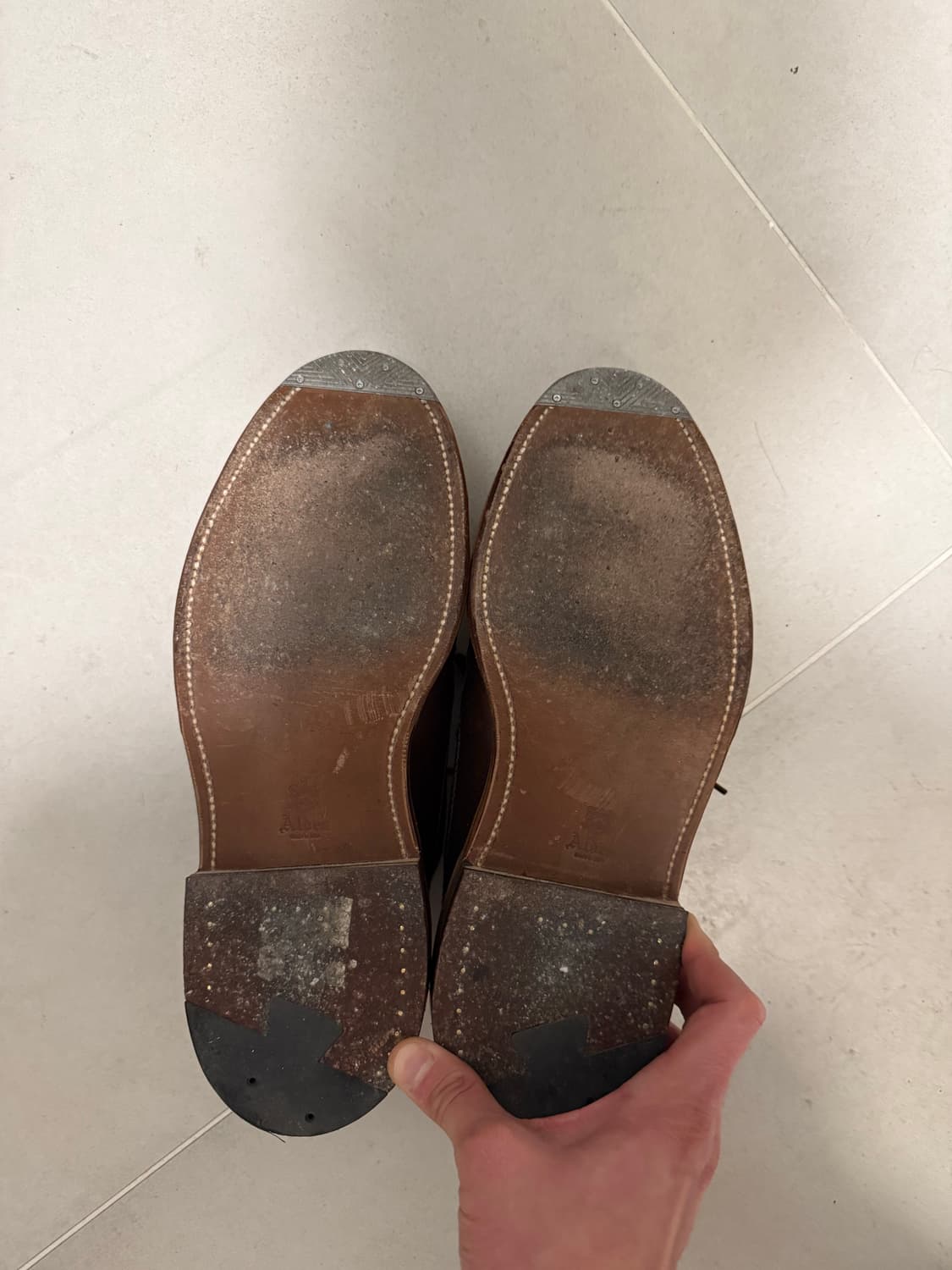 알든 a3609 크롬악셀 래인저 목 더비 상품이미지6