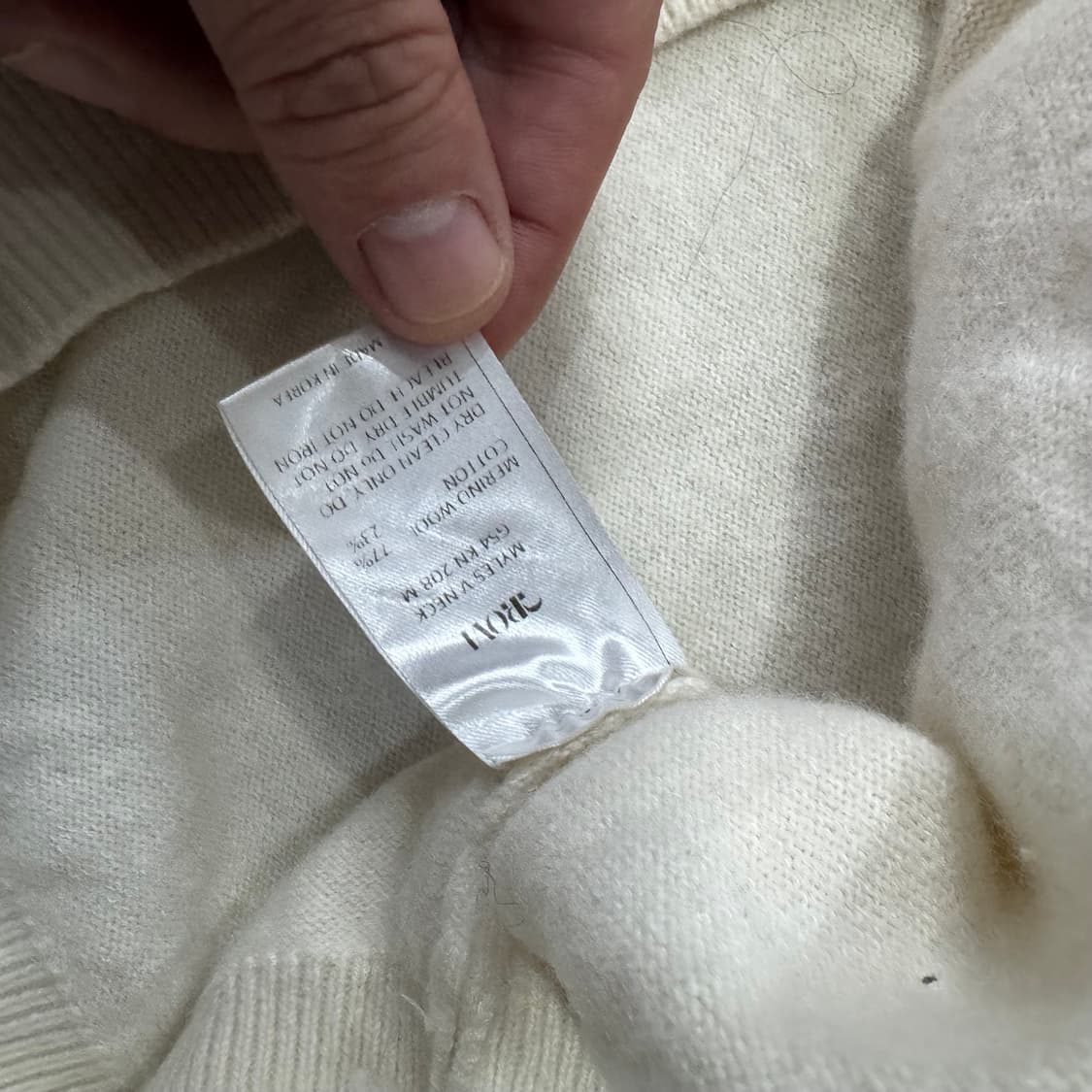 그로브 마일즈 브이넥 니트 상품이미지5