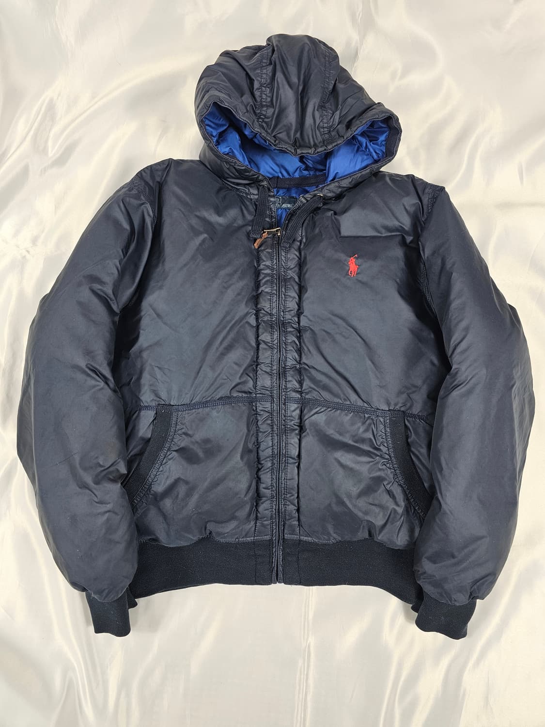 폴로푸퍼숏후드패딩 상품이미지1