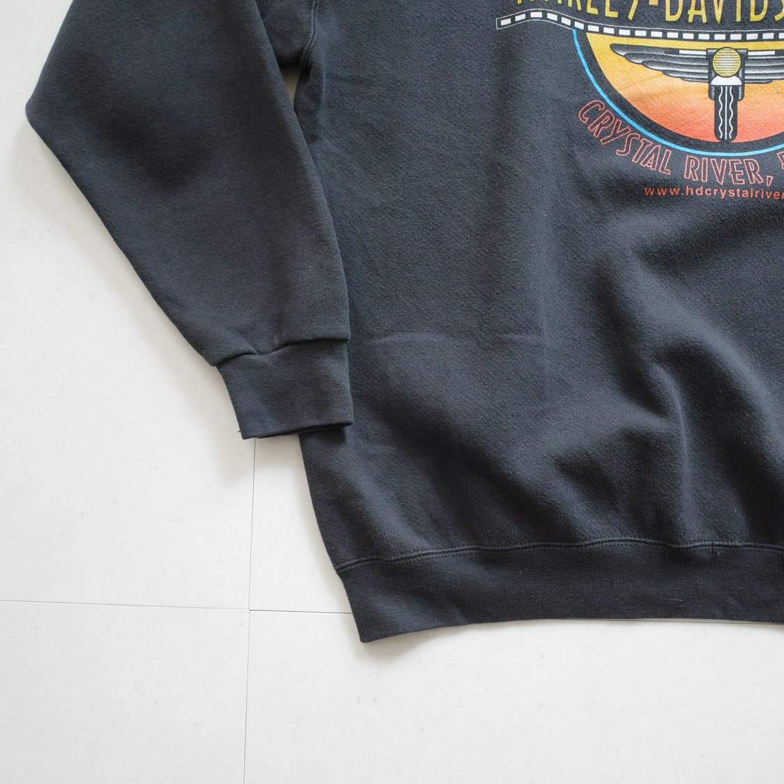 [Y2K] 할리데이비슨 플로리다 스웻셔츠 MADE IN USA (XL)  상품이미지10