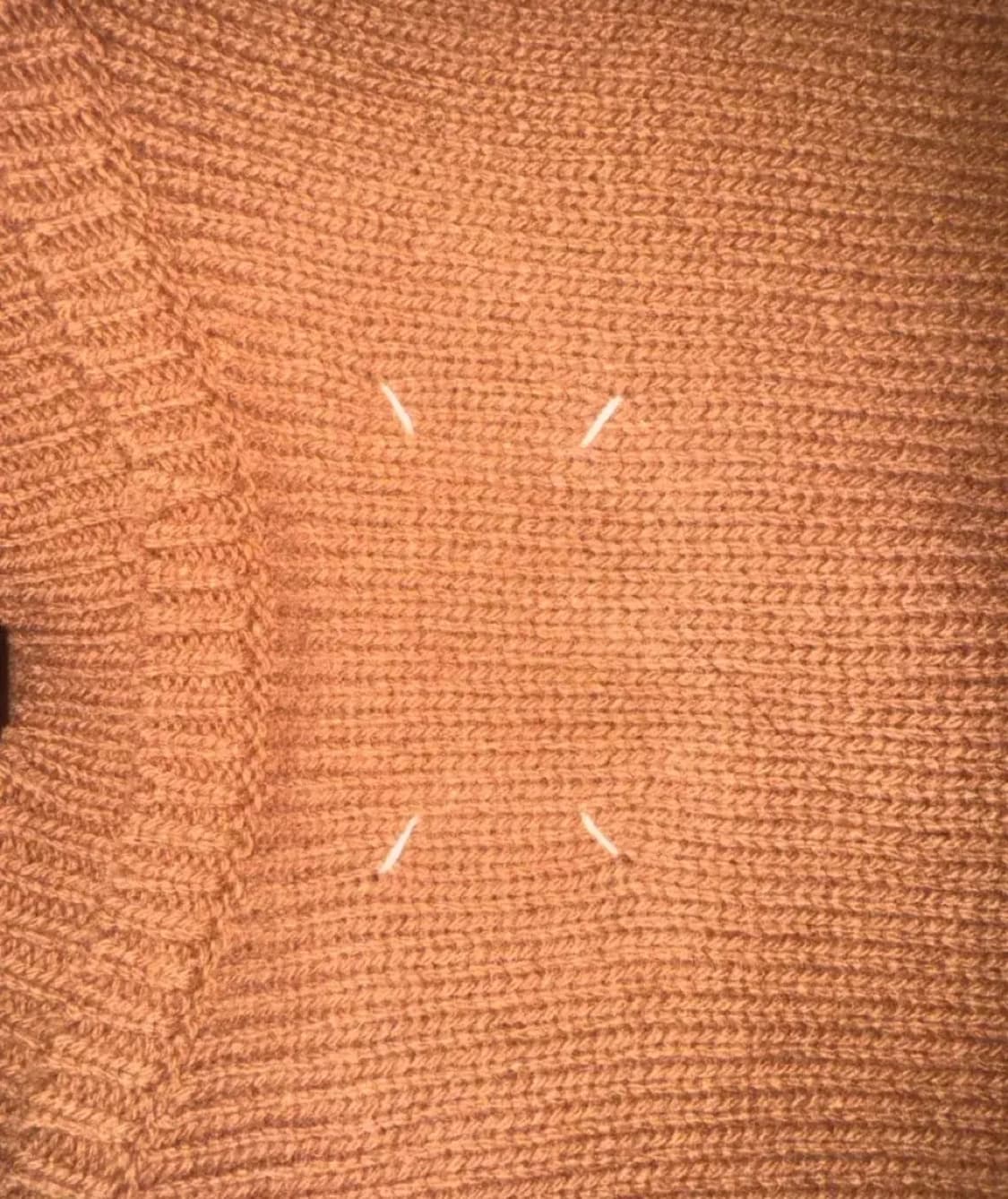 마르지엘라 엘보우 패치 레이어드 울 니트 상품이미지2