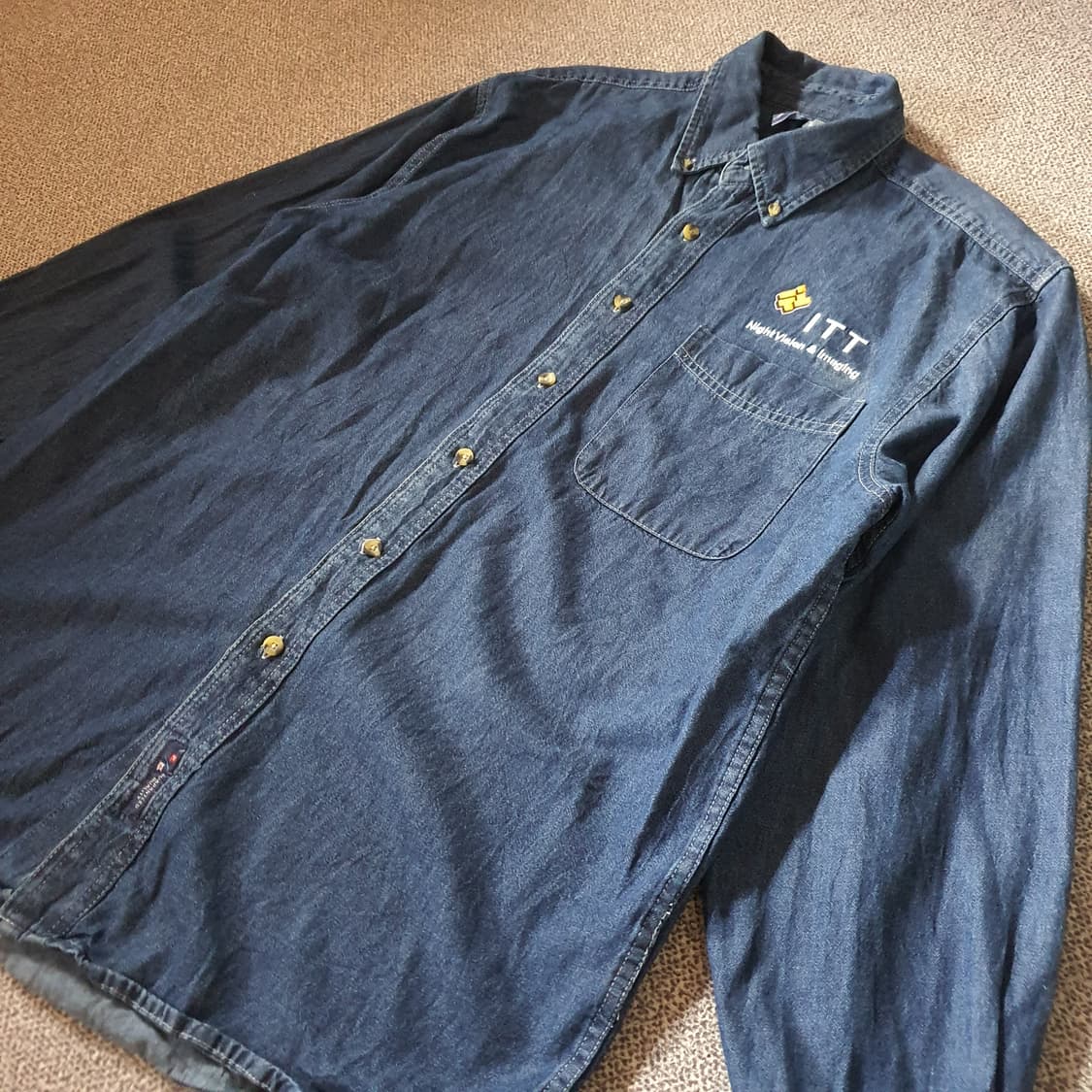 미국 수입 데님 셔츠 no.68 상품이미지2