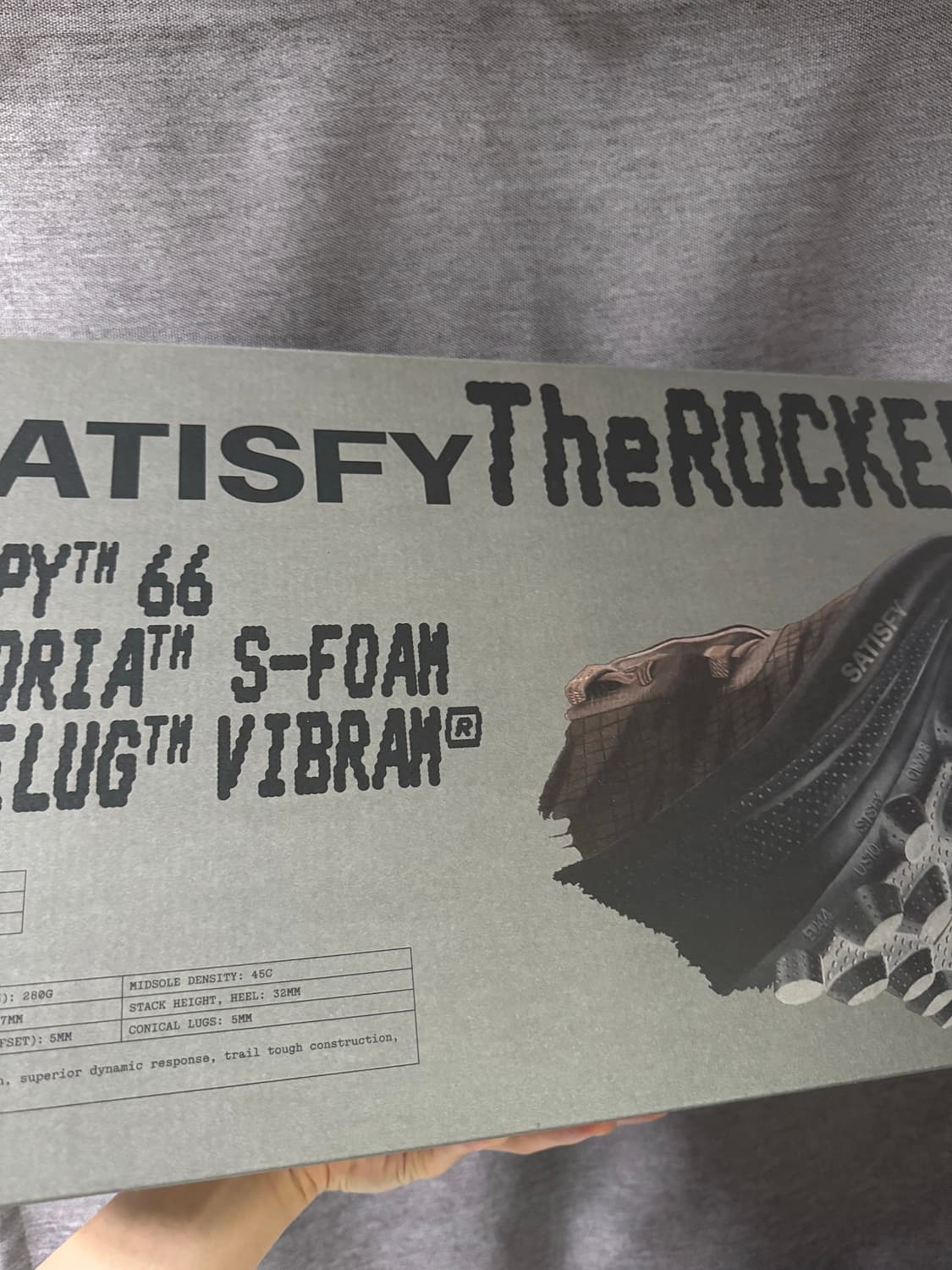 새티스파이 더라커 쉐도우 270사이즈  상품이미지4