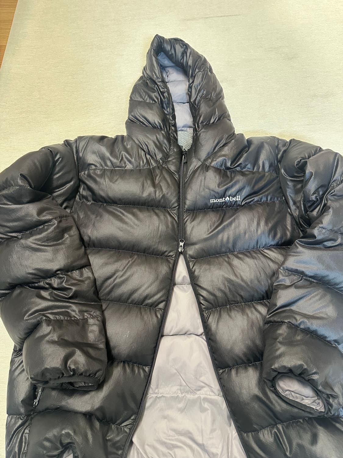 (XL)몽벨 알파인 다운 재팬 빈티지 블랙유광 상품이미지4
